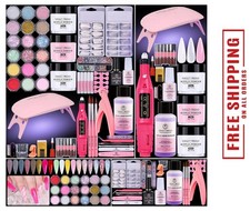 Acrylic Nail Kit for Beginners: Professional Acrylic Powder Set with Everything