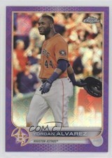 2022 Topps Chrome Logofractor Edition Purple Refractor /250 Yordan Alvarez 00gy
