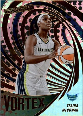 2022 Panini Revolution WNBA Vortex #21 Teaira McCowan - BSK