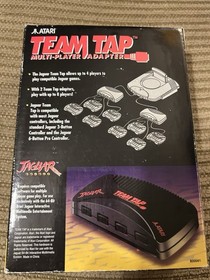 Atari Jaguar Team Tap Multi Player Adapter Vintage New In Open Box