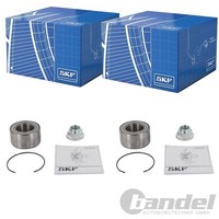 2X SKF RADLAGER-SATZ Vorne Passend FÜR Hyundai Accent I10 KIA RIO Links+Rechts