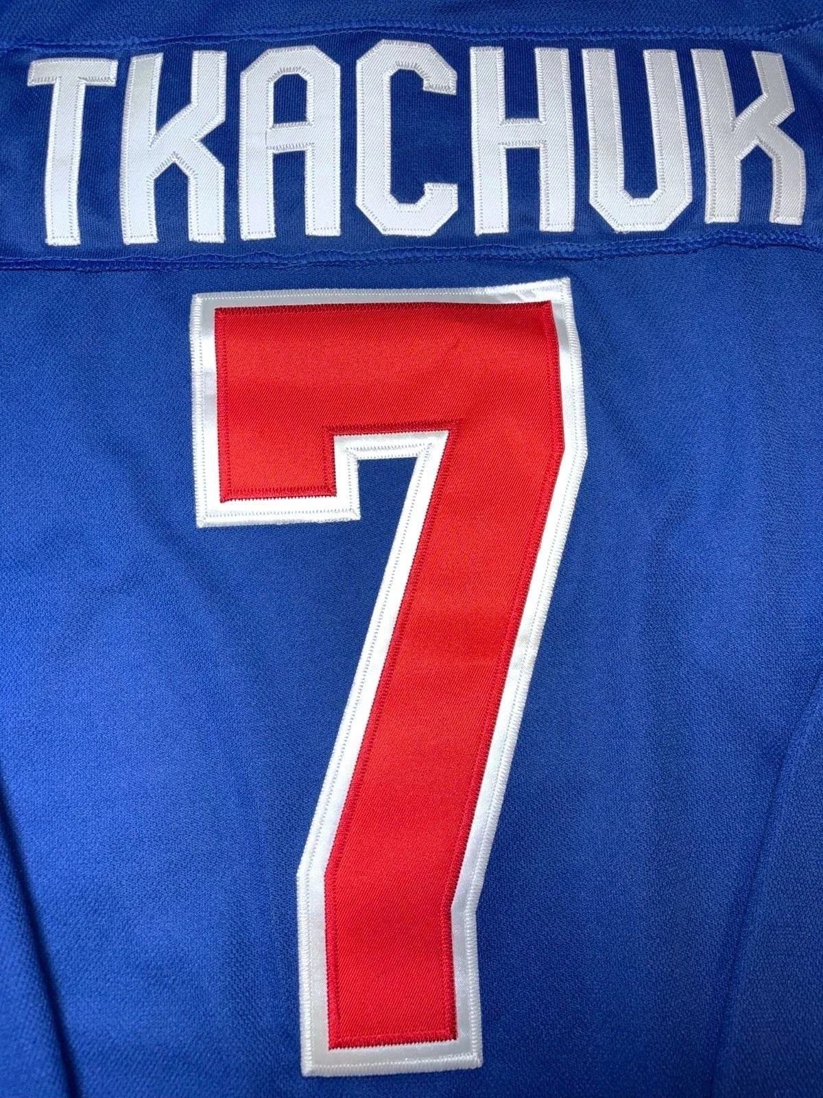 Brady Tkachuk #7 2026 Olympics Team USA Size Large Jersey