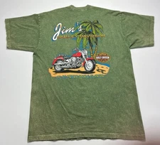 Jim’s Harley-Davidson St. Petersburg, Florida T-Shirt Medium 90s USA