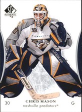 2007-08 SP Authentic #86 Chris Mason - HKY