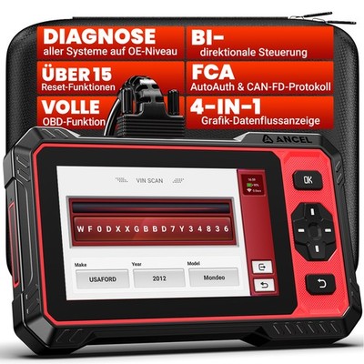 ANCEL DS410 LITE professionelles KFZ Auto Diagnosegerät OBDII scanner Auto-VIN