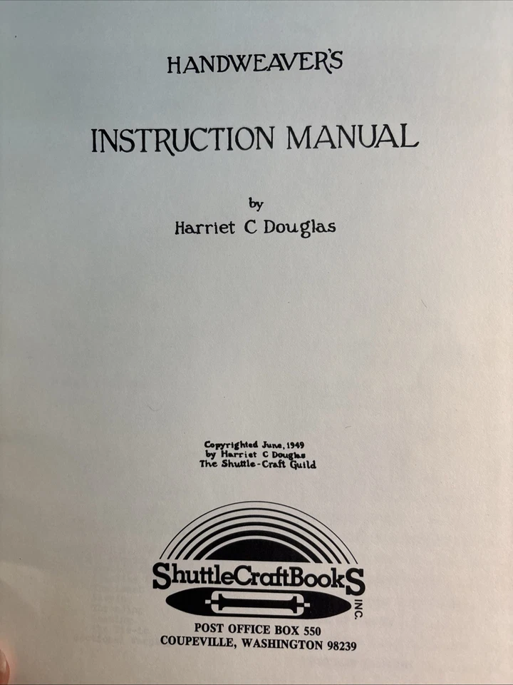 Handweaver’s Instruction Manual - Image 3 of 4