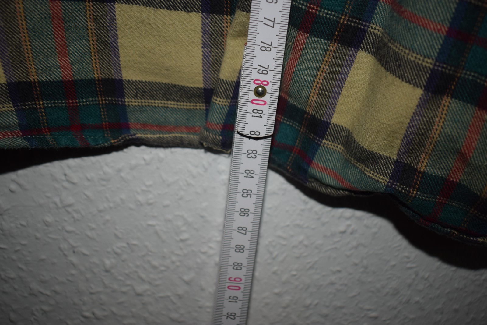 Carlo Comberti Plaid Flannel Shirt - Beige, Green & Navy image 8