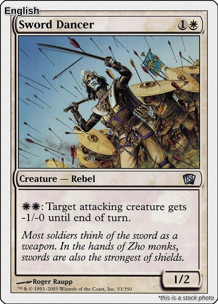MTG Sword Dancer [8ED - 53] LP