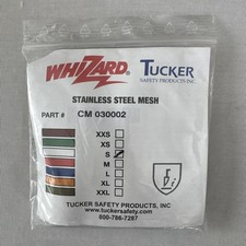 Whizard Tucker Stainless Steel Mesh Glove - Small New 