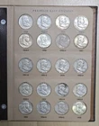 1948-1963 Franklin Half Dollar Complete 35 Coin Set w/ Dansco Album SKUMD26
