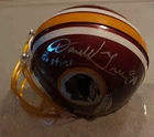 Darrell Green Autographed Inscribed Washington Mini Helmet 'Go Skins' #28