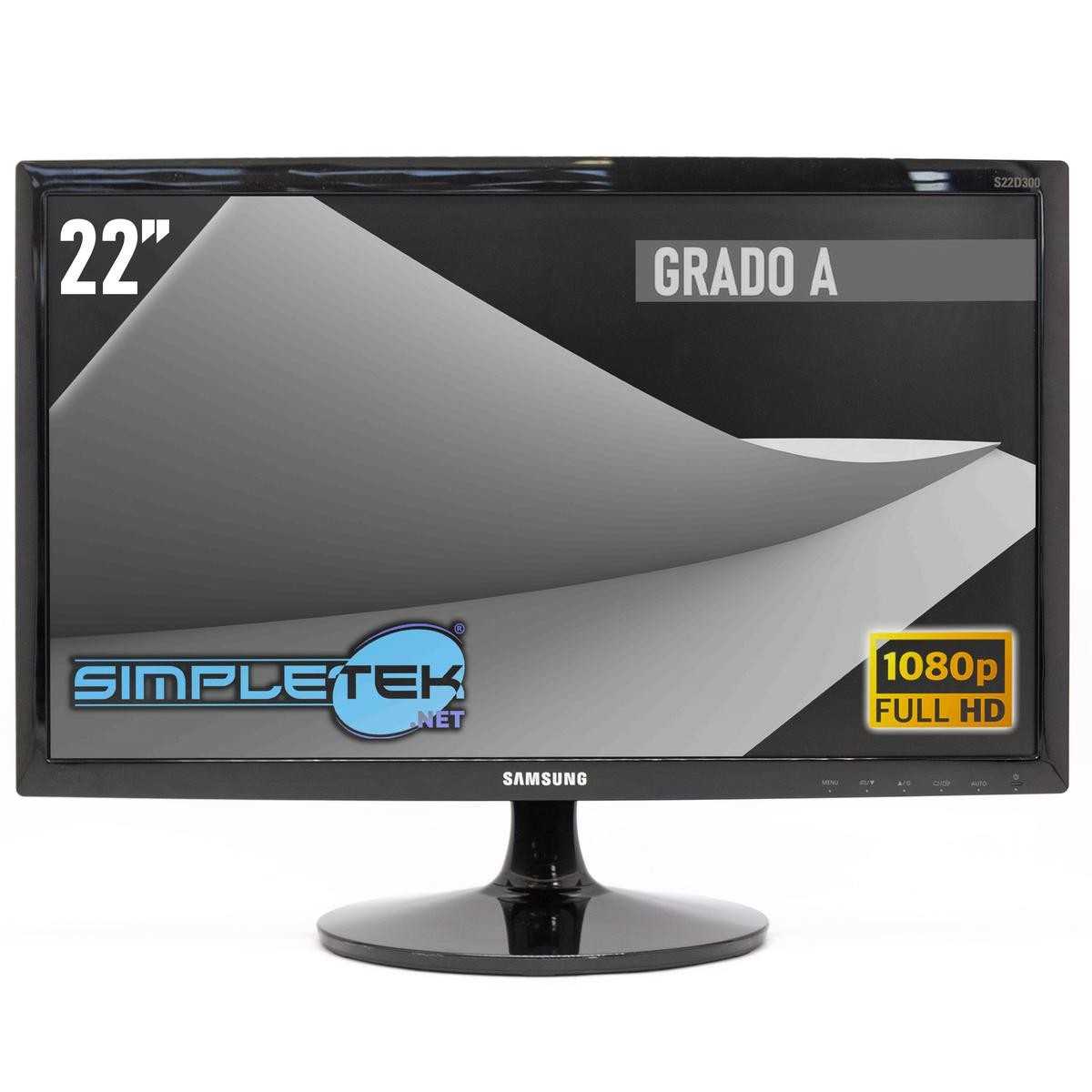 Samsung Ls22d300hy Schermo Monitor Display Lcd 22" Vga Dvi Pc Computer Desktop_