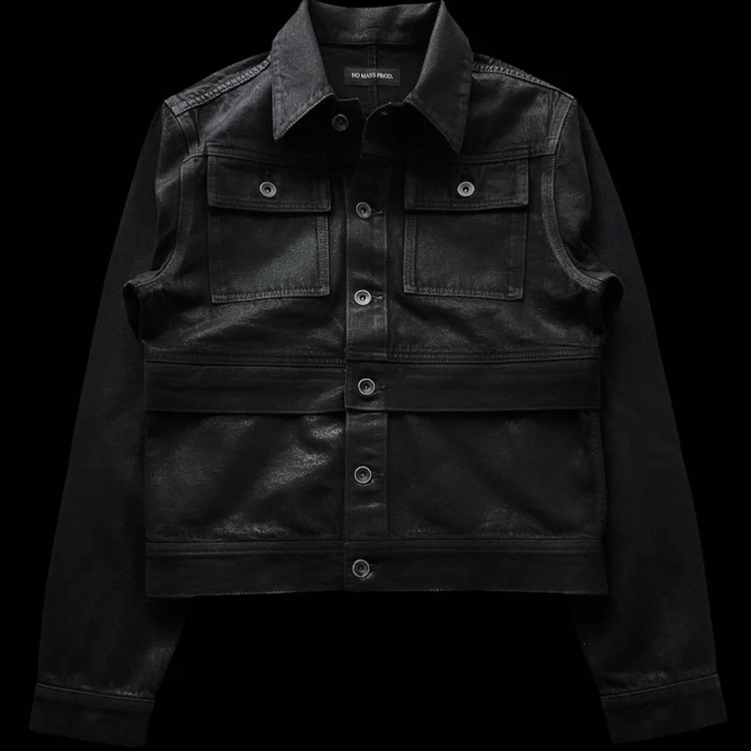 Rick Owens Blue Denim Coats, Jackets & Vests for Men for Sale