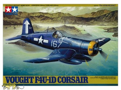 Tamiya 61061 Vought F4U-1D Corsair - 1:48