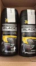 2 Pack -  Meguiar’s Ultimate Black Plastic Restorer, White, Liquid