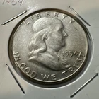 1954 50C Franklin Half Dollar 90 %Silver Nice Way To Collect A Nice Coin /silver
