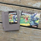 Cyber Stadium Series Base Wars Nintendo NES Cartridge And Manual Tested Working