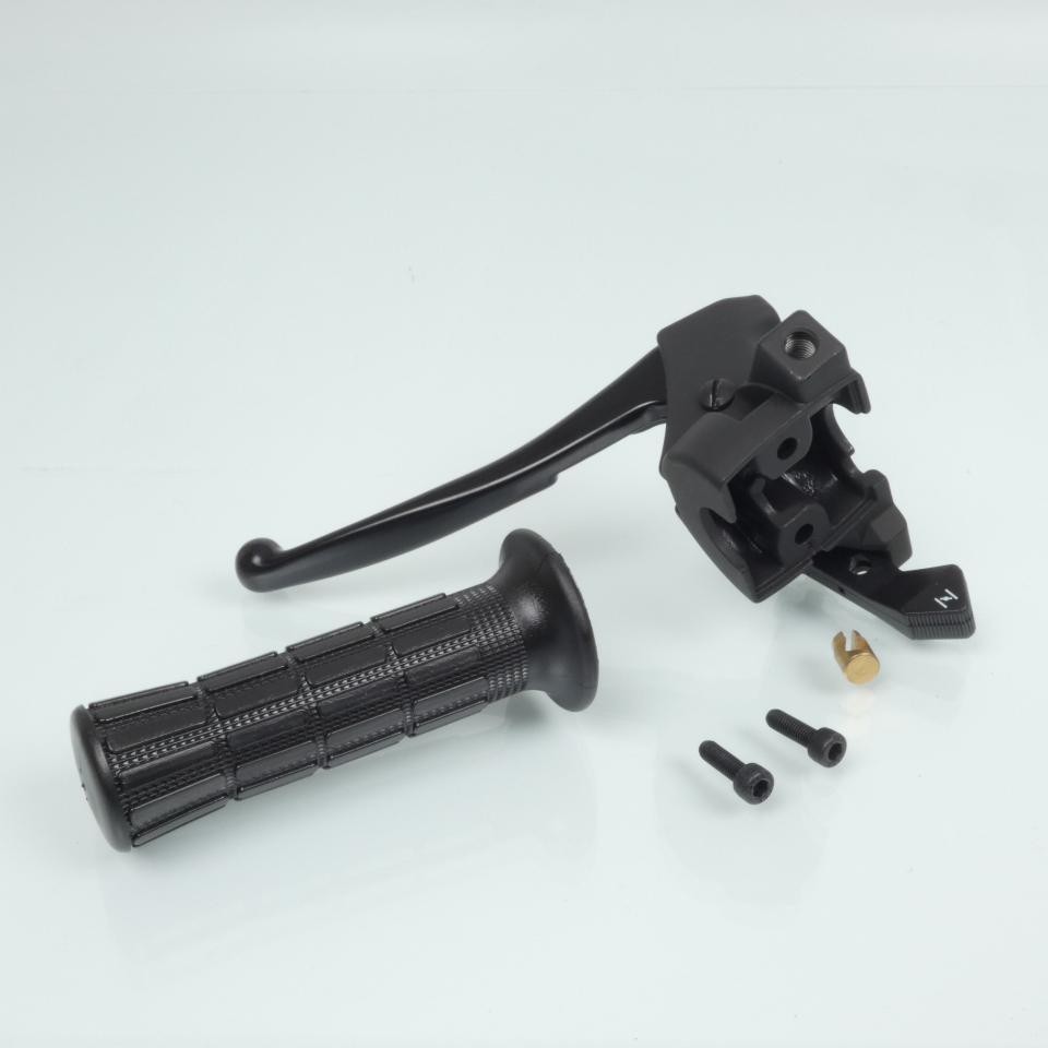 Cocotte gauche Domino en alu pour rénovation guidon MBK 50 Booster 4VU9