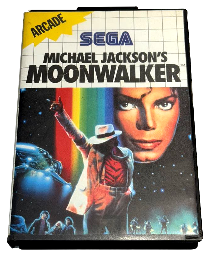 Michael Jackson's Moonwalker Sega Master System *No Manual* | eBay