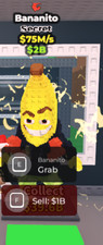 Bananito  (very rare) Steal a Brainrot