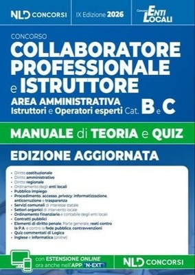 Manuale collaboratore e istruttore dell'area amministrativa cat. B e C negli ent