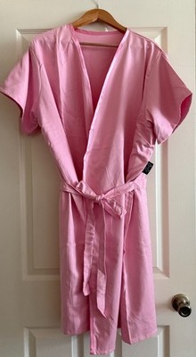 ImageFirst Premium PINK ComfortCare Plush Robe-Style Gown