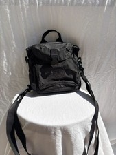 Adidas Women s Black Adjustable Straps Embroidered Logo Travel Mini Backpack