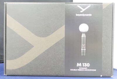Beyerdynamic M 130 Dynamic Double-Ribbon Microphone (figure-eight) BRAND NEW
