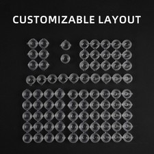 600pcsCuttable Tattoo Ink Cups Flexible Pigment Cups DIY Shape Pigment Container