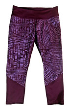 Z by Zella Burgundy / Purple Leggings Women's SZ Medium Active Workout Yoga