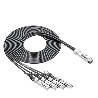 10Gtek 40G QSFP+ to 4Xsfp+ Breakout DAC for Cisco QSFP-4SFP10G-CU1M - 40GBASE-CR