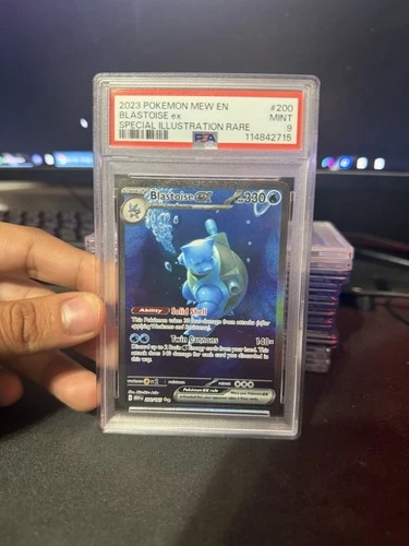 Blastoise ex 200/165 Sv: Scarlet & Violet 151 PSA 9
