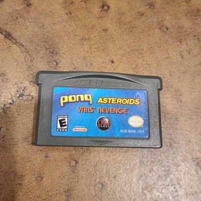 Asteroids/Pong/Yar's Revenge - Nintendo Game Boy Advance