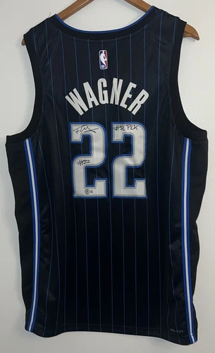 Franz Wagner "#8 Pick" Signed Orlando Magic NBA Nike Swingman Jersey (BAS COA)