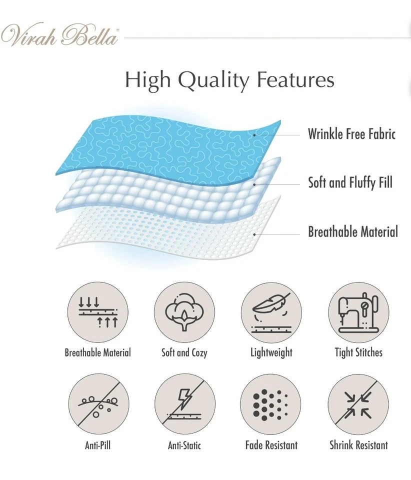 Virah Bella Cottage Pink Floral 3 Pc Full/Queen 90in X 90in Lenyx Floral Boho - Image 3 of 3