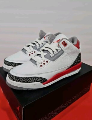 Authentic Nike Air Jordan 3 Retro Fire Red 🔥 Size Mens 7 Y | eBay