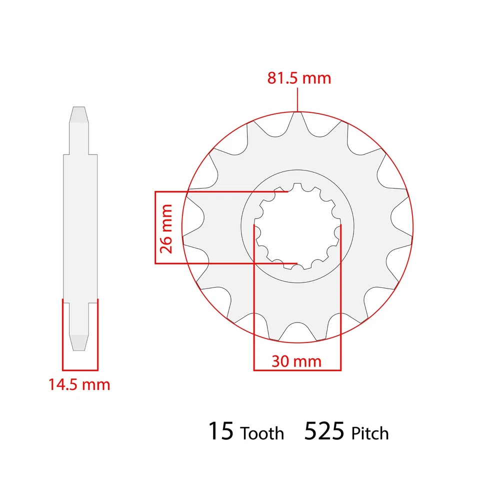 Kit de cadena de transmisión y piñones para Honda CB750F RC42 1992 1993 1994 1995 1996-2003 Foto 4 de 4