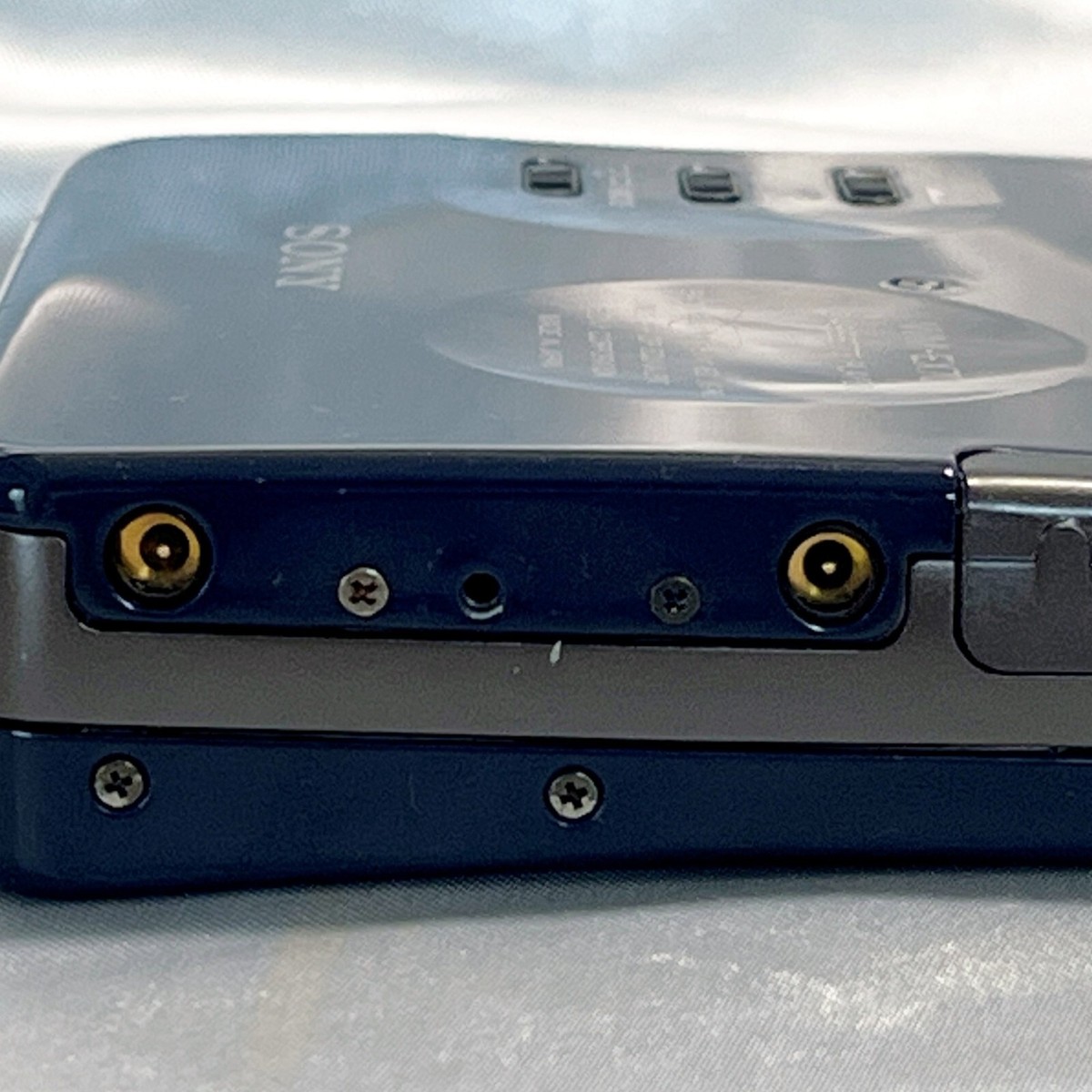 SONY　WALKMAN　WM-EX70　カセットプレーヤー SONY WM-EX70 1990 Walkman powered Navy Cassette Player For