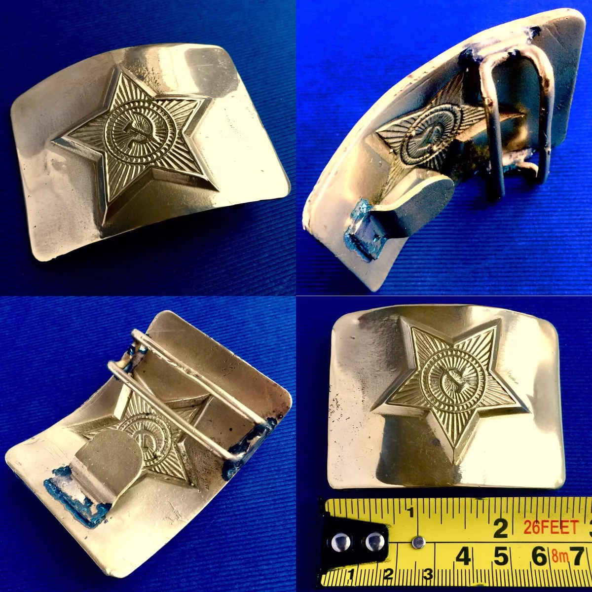 Russian top belt buckle