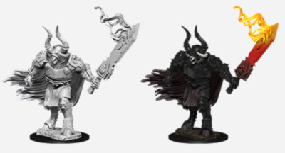 Pathfind Deep Cuts Minotaur Labyrinth Guardian Unpainted Miniature