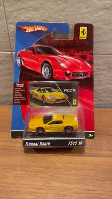 Hot Wheels Ferrari Racer F512 M Yellow Excellent Unopened | eBay