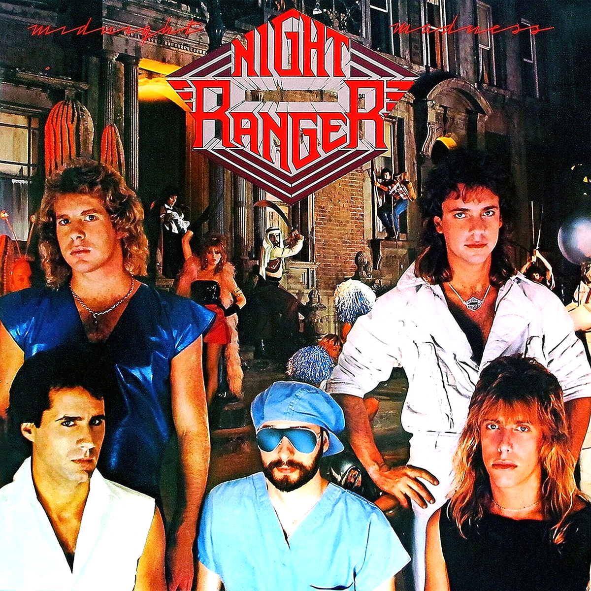 Night Ranger Midnight Madness 12x12 Album Cover Replica Poster
