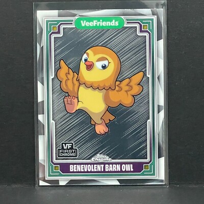 2025 Topps Chrome Veefriends Benevolent Barn Owl #78 Base