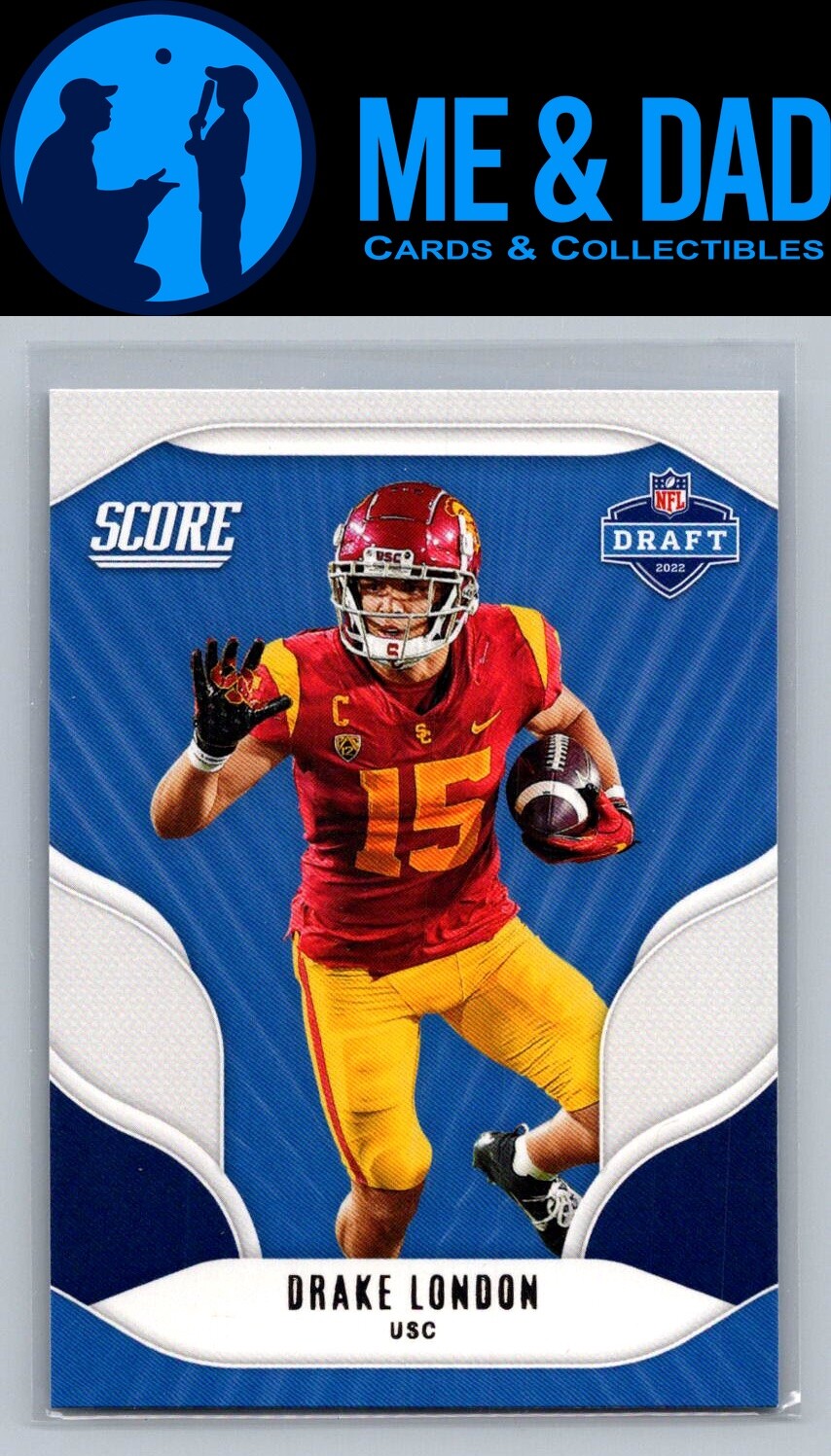 2022 Score #D18 Drake London NFL Draft