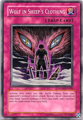 Wolf In Sheep's Clothing SOVR-EN069 Yu-Gi-Oh! Card Light Play Unlimited