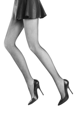 3 X Fishnet Stockings SANPELLIGRINO ITALY Import Full Leg-L/XL-5 5 -6 1 /155-209