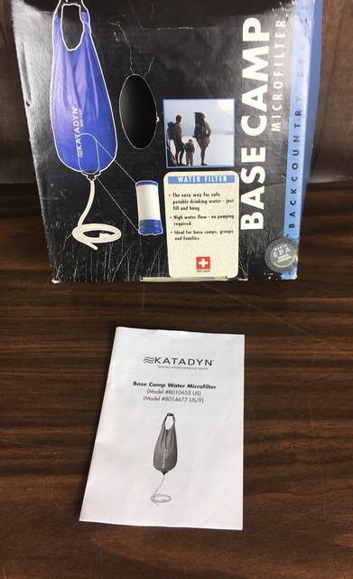 Katadyn Base Camp Pro 10l Bladder With Ultra Flow Filter Water Storage 8019201