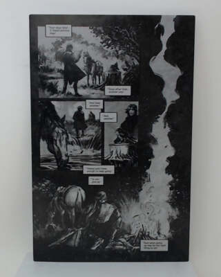 Forever Maps - Trade Paperback - Page 20 - Black - Comic Printer Plate - PRESSWO