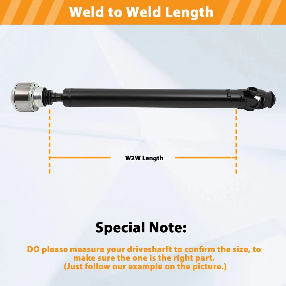 Árbol de transmisión delantero de 2,5 L AWD + transmisión automática SOLO para Land Rover Freelander 2002-2005 Foto 4 de 4