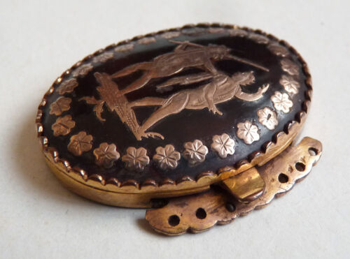 Superbe Fermoir de bracelet ou de collier 18e siècle 18th century necklace clasp - Afbeelding 1 van 5